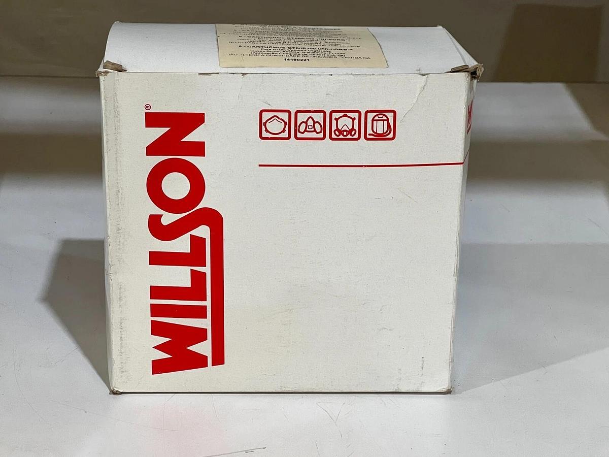 Used Box of 6 Pieces (3 Sets of 2) Willson GT08P100 Uni-Sorb Combination Cartridge