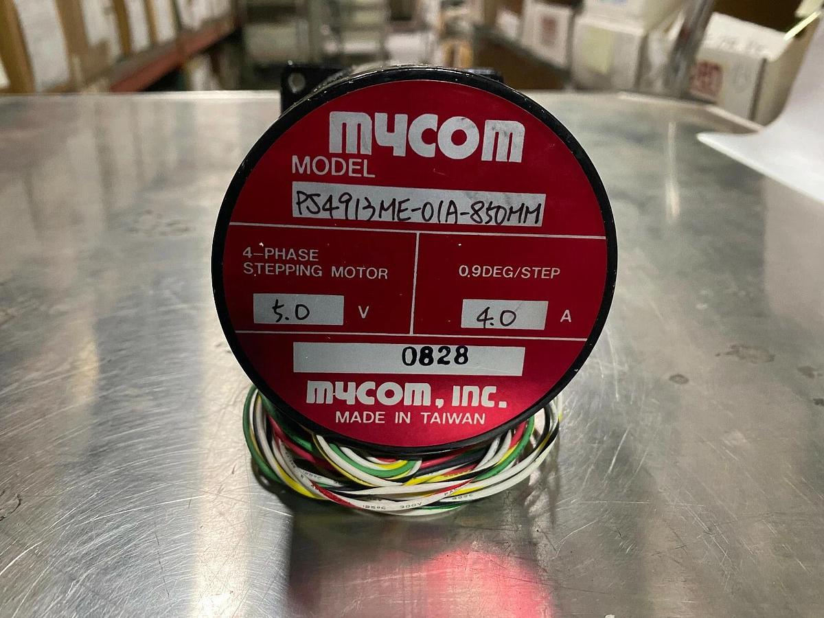 Mycom PS4913ME-01A-850MM 5.0V 4.0A 4-Phase 0.9Deg/Step Stepping Motor - Stepper