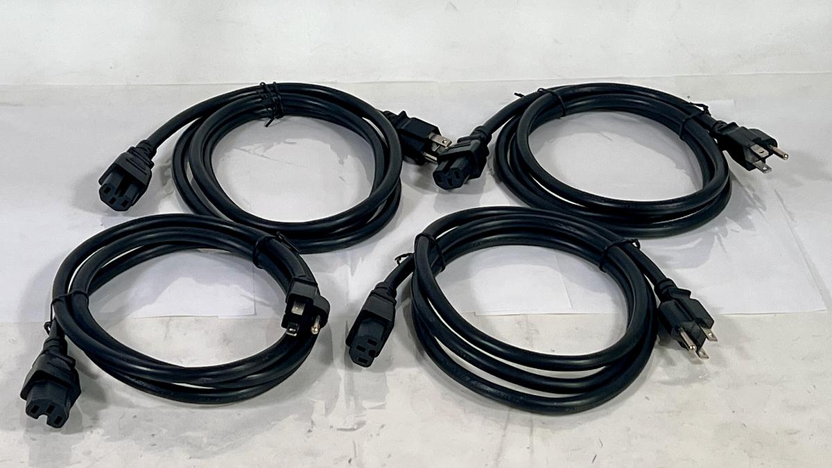 Used Lot of 25 Cisco Power Cables 14AWG NEMA 5-15P to IEC60320 C15