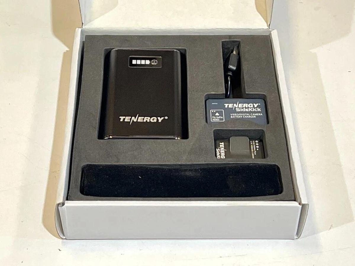 Lot of 8 Tenergy 59026 SideKick4 Power Kit USB Power Pack + GoPro Accessories