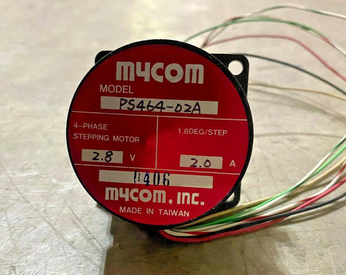 Mycom PS464-02A 2.8V 2.0A 1.8Deg/Step 4-Phase Stepping Motor - Stepper