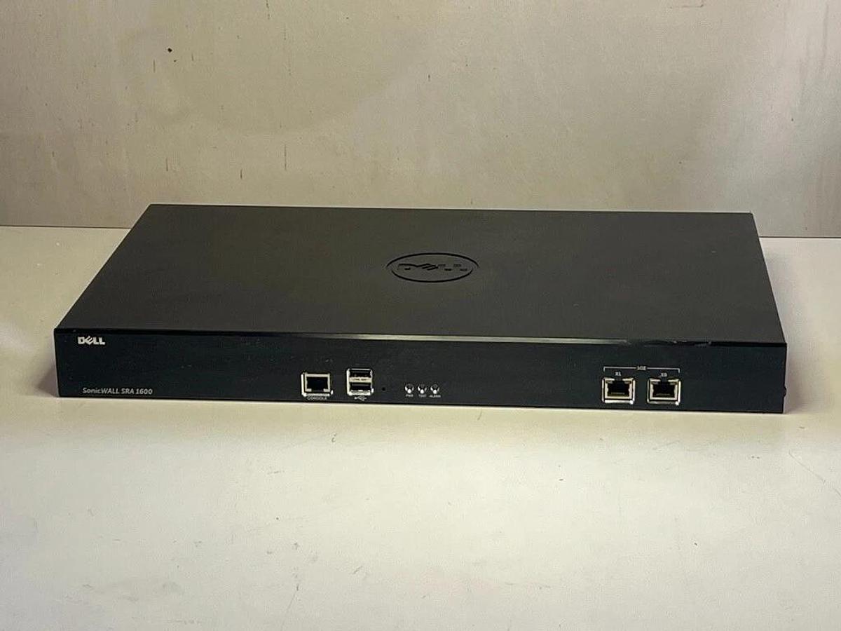 Used Lot of 2 Dell SonicWall SRA 1600 Series 1RK23-0A0 Secure Remote Access VPN