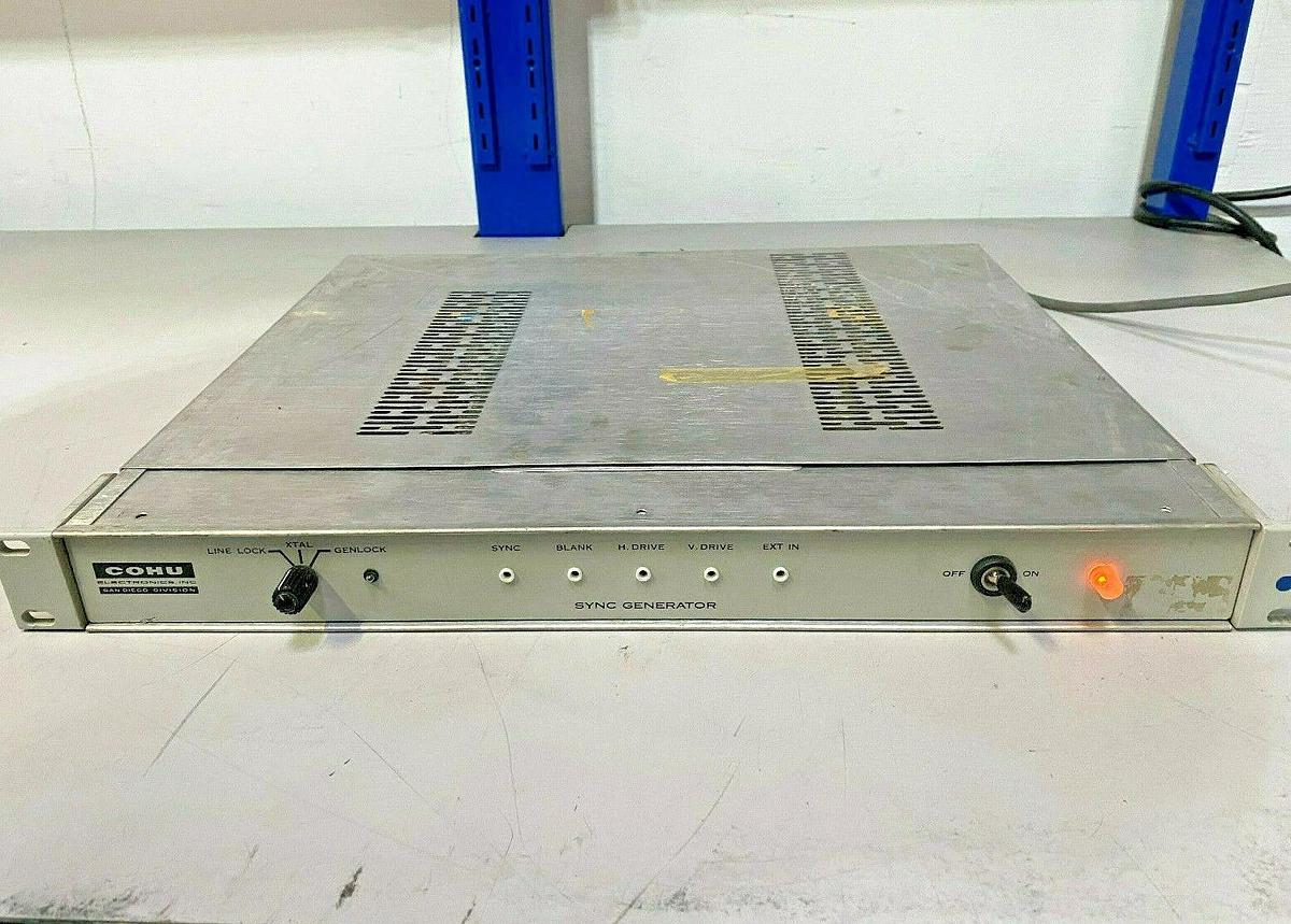 Used COHU Electronics 2740-500 Sync Generator - Video Signal