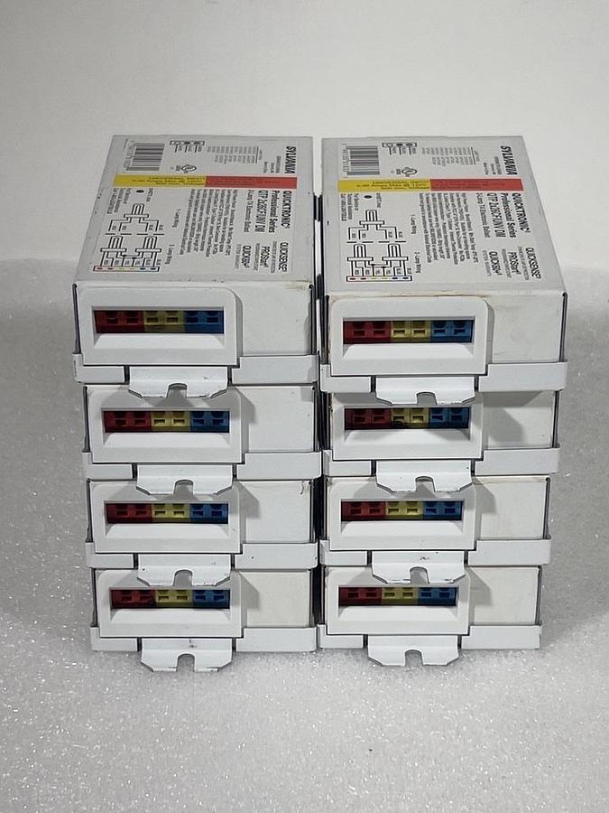 8 Pieces Sylvania QuickTronic QTP 2x26CF/UNV DM 2-Lamp T4 Electronic Ballast