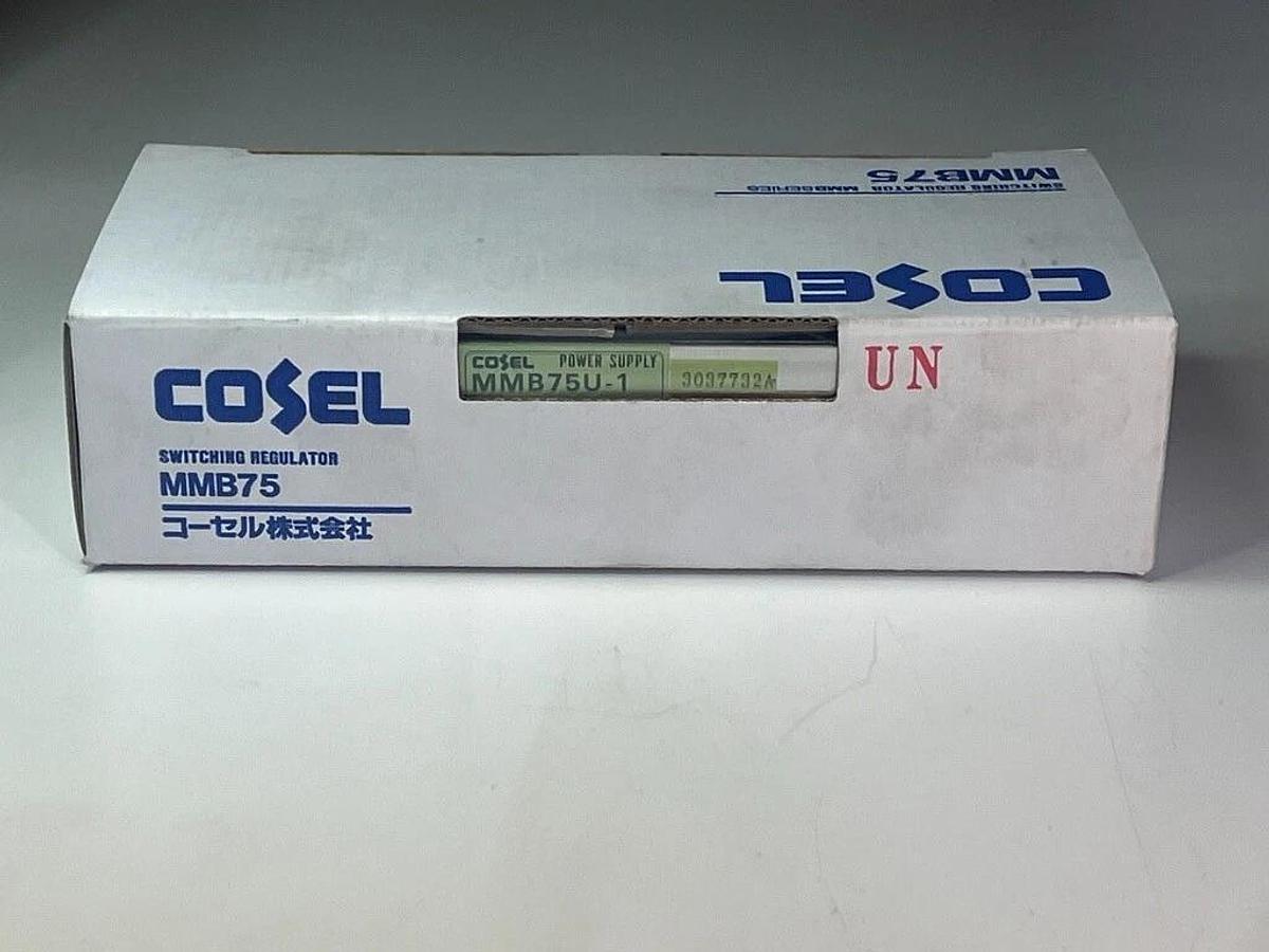 Used Case of 15 Cosel MMB75U-1 Power Supply 5V 5A & 12V 4A, 75 Watt DC Output 115V In