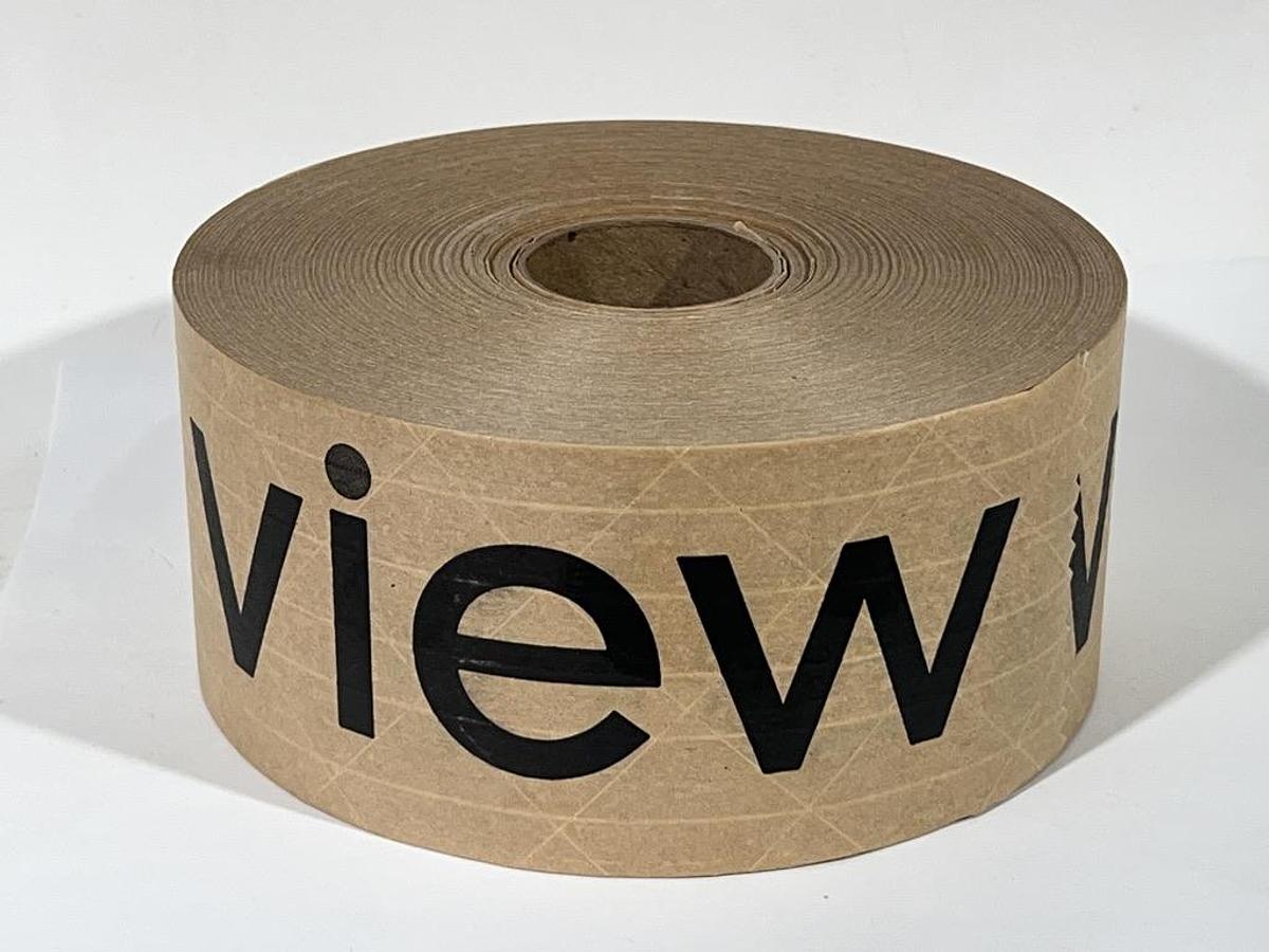 Box of 10 Rolls Reinforced Tape 72mm x 450ft Uline S-5760 Printed "view"