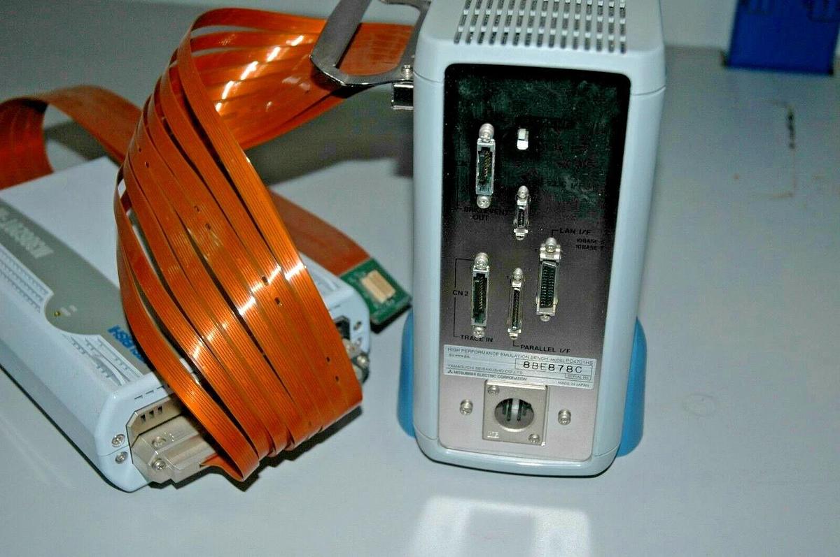 Used Mitsubishi PC4701HS High Performance Emulation Bench with M30620T-RPD Pod