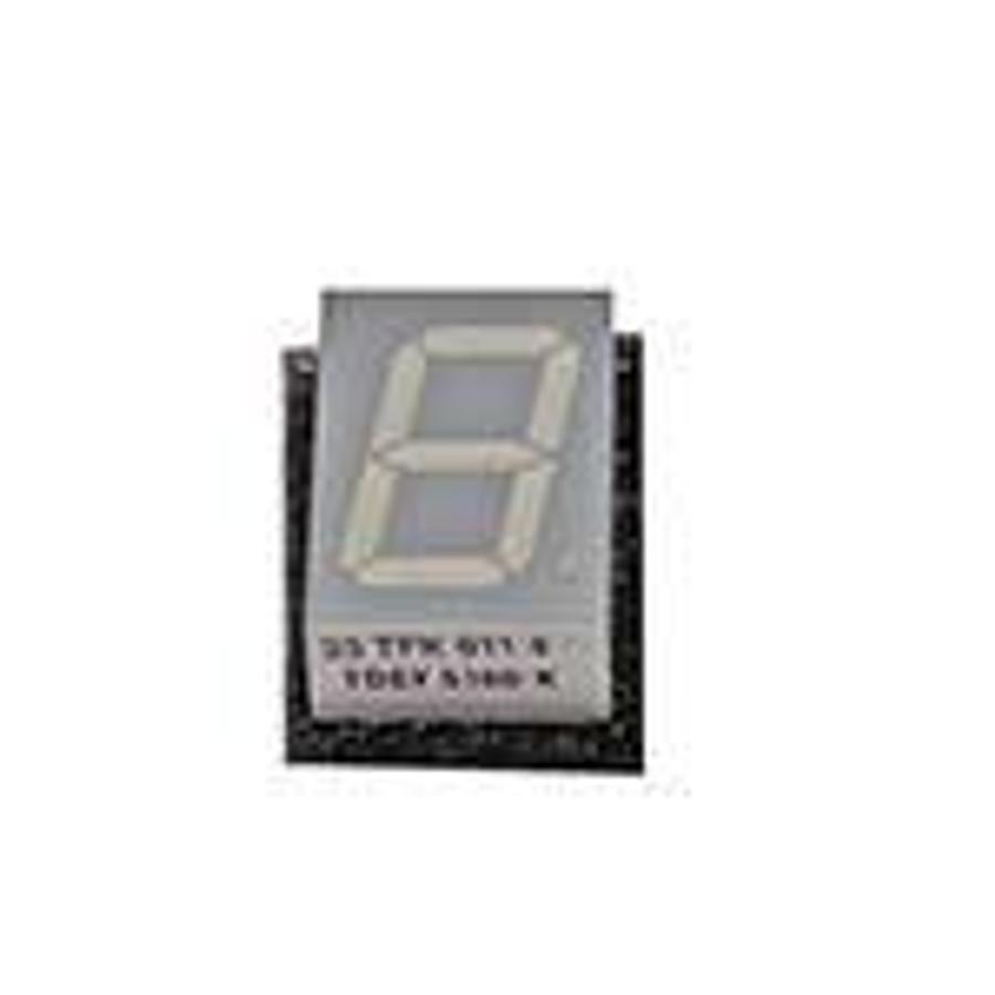 Used LED Display (Yellow), Standard 7-Segment Display 13 mm DC91 ES7083RF