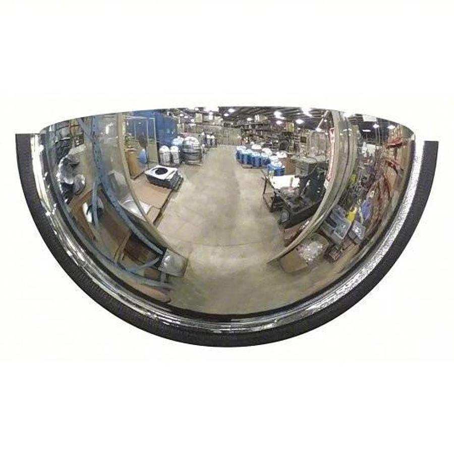 2 Pack: Se-Kure Model ONV-180-18-PB Half Dome 18" Acrylic Mirror - 45WD12