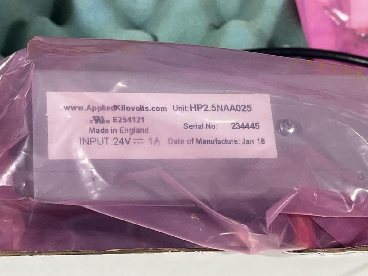 Applied Kilovolts HP2.5NAA025 10V to 2.5kV HV DC Module
