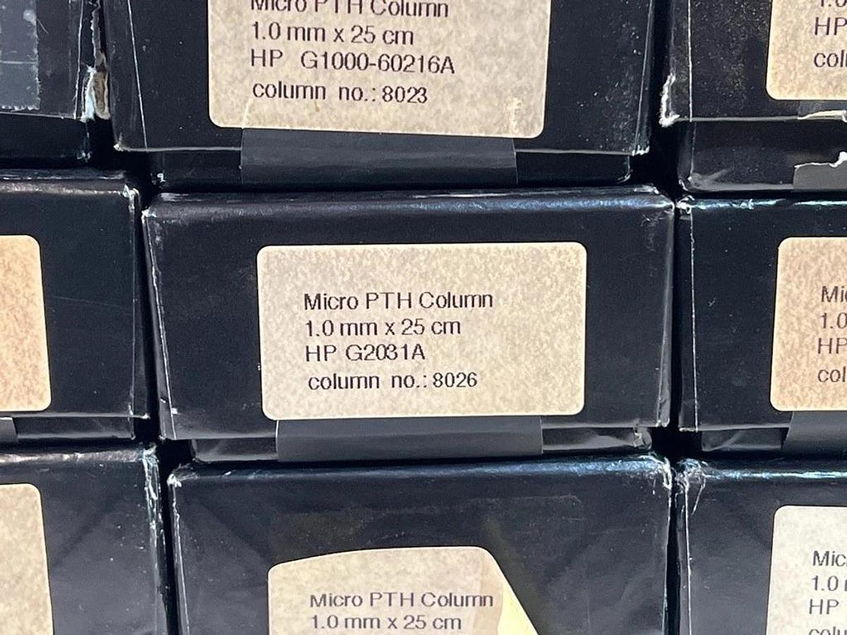 Lot of 19 Each: 1mm x 25cm Micro PTH Column with uGuard Column - Amino Acids