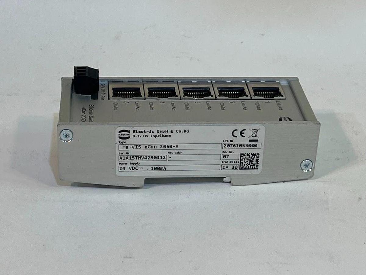 Used Harting Ethernet Switch Ha-VIS eCon 2050-A 20761053000
