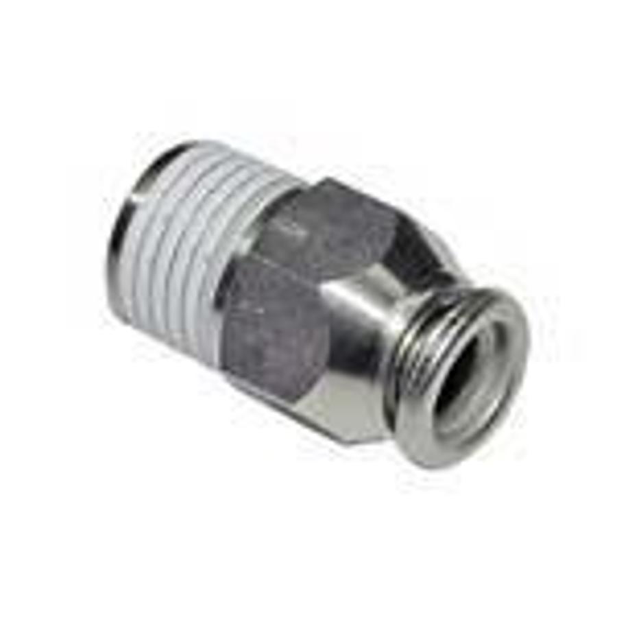 Used Connector, Straight 1/4" x 6mm Male with sealant ES6030