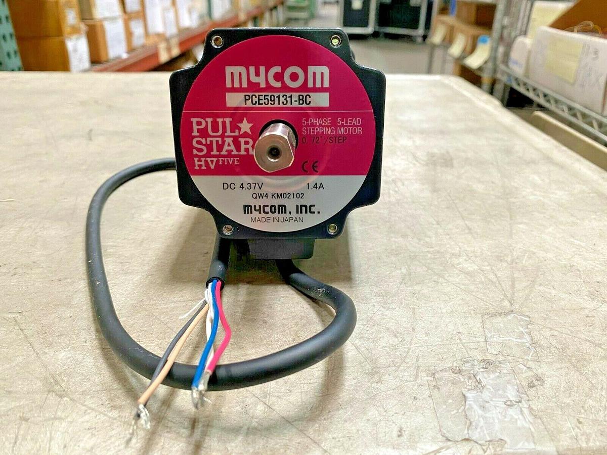 Mycom PCE59131-BC 4.37V 1.4A PUL Star HV Five 5-Phase 5 Lead Stepping Motor