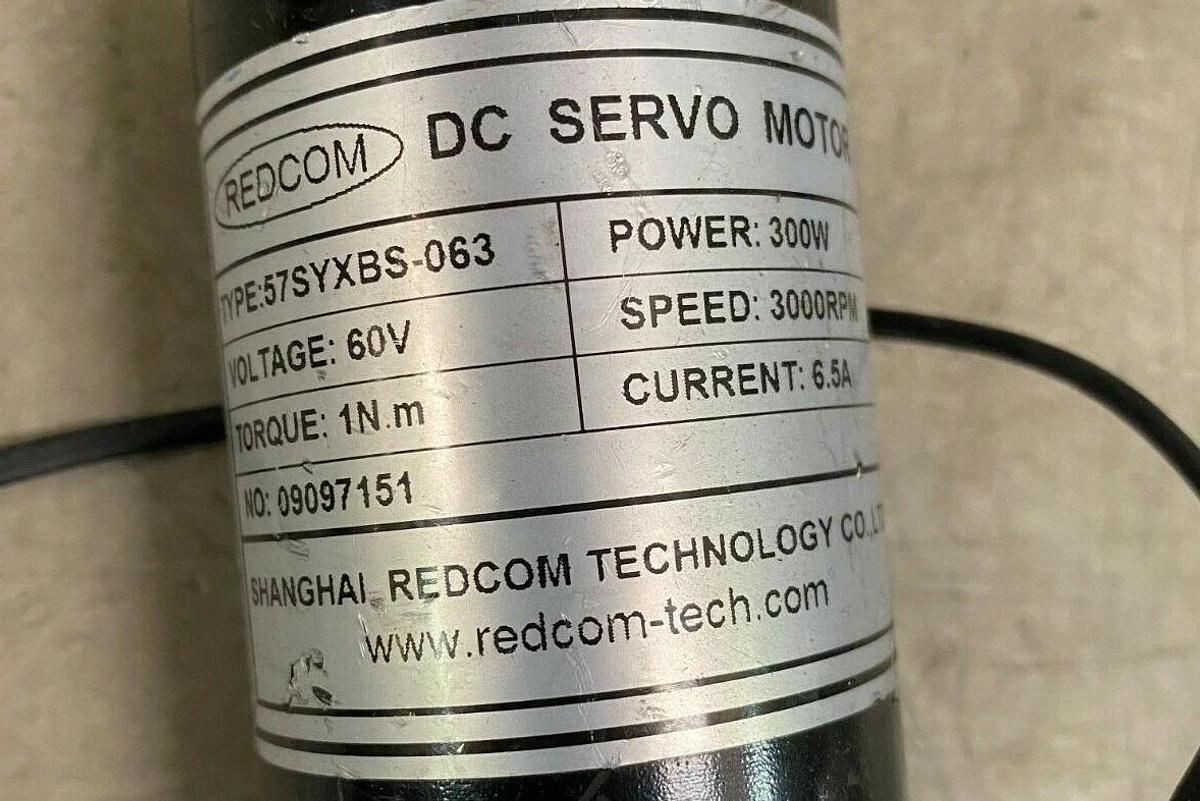 Used Redcom 57SYZBS-063 Servo Motor Shanghai Redcom Technology - 57SYZB5-063