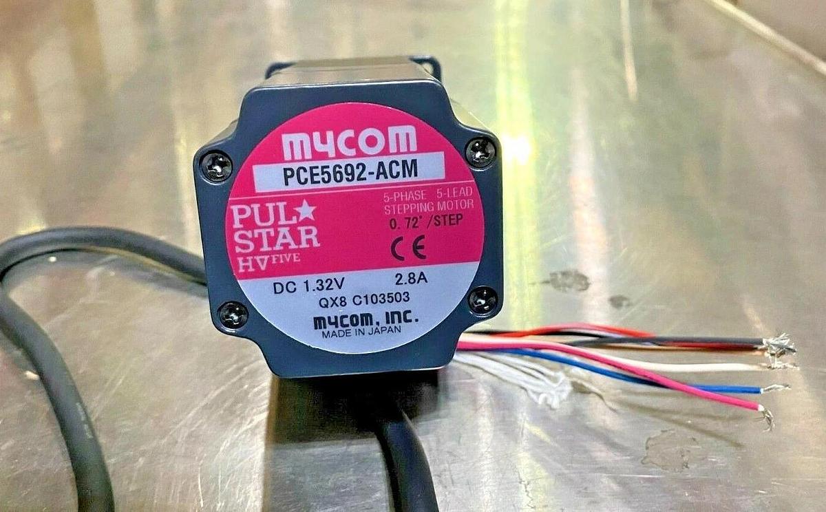 Mycom PCE5692-ACM 1.32V 2.8A PUL Star HV Five 5-Phase 5-Lead Stepping Motor