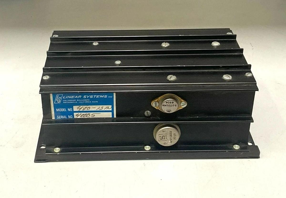 Linear Systems Century 400-12M DC-DC Converter - Mobile Power Supply Ham Radio