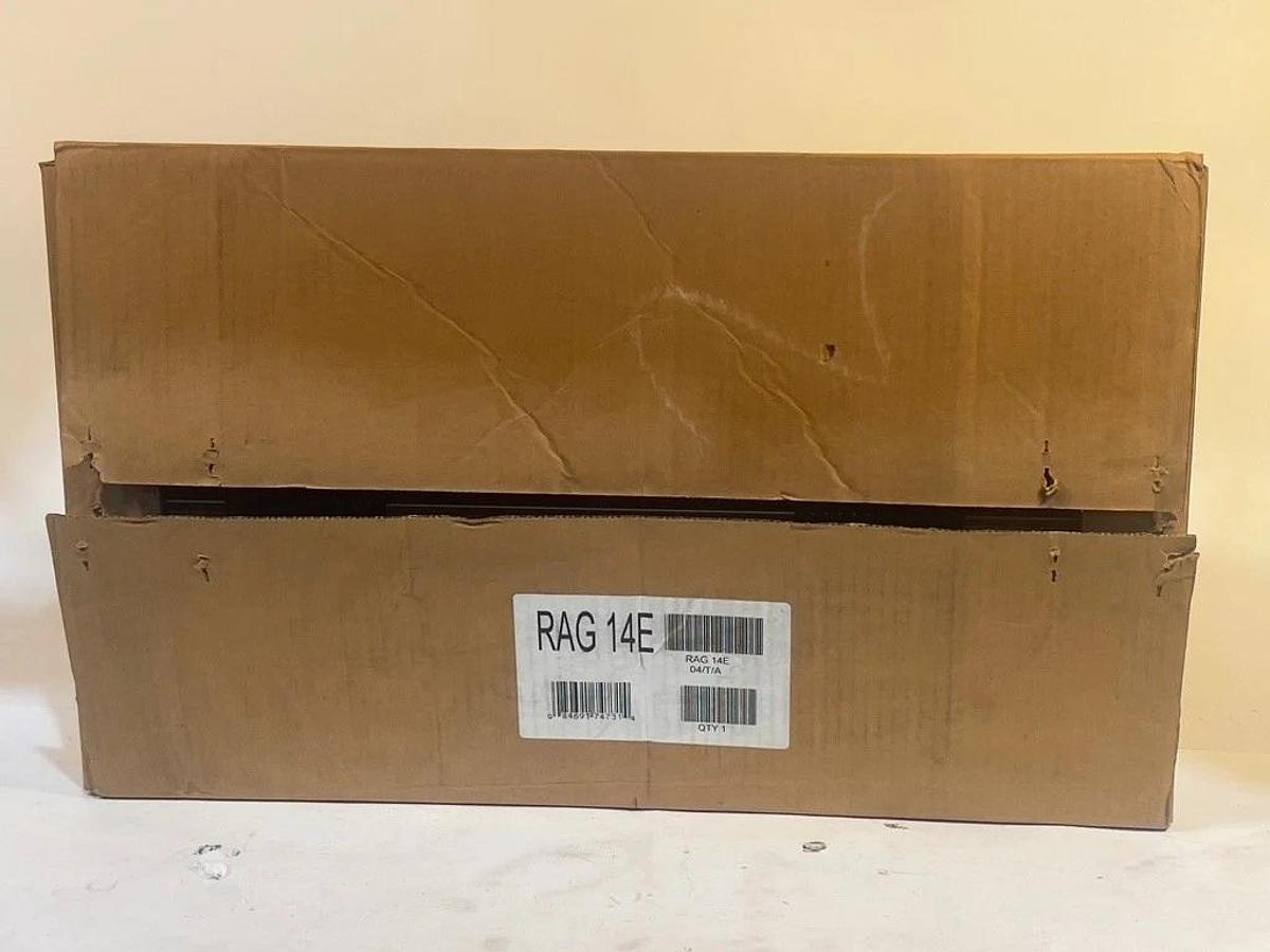 GE RAG14E Architectural Louvered Ext Grille-J Series Extruded Aluminum RAG 14