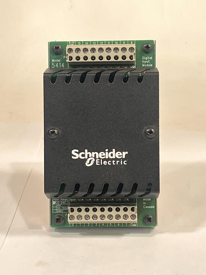 Used Schneider Electric Model 5414-24 Digital Input Module Part No. TBUX297378