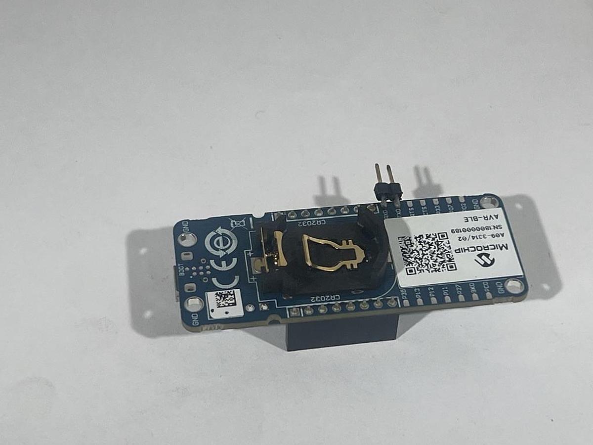 Used Microchip  AVR-BLE