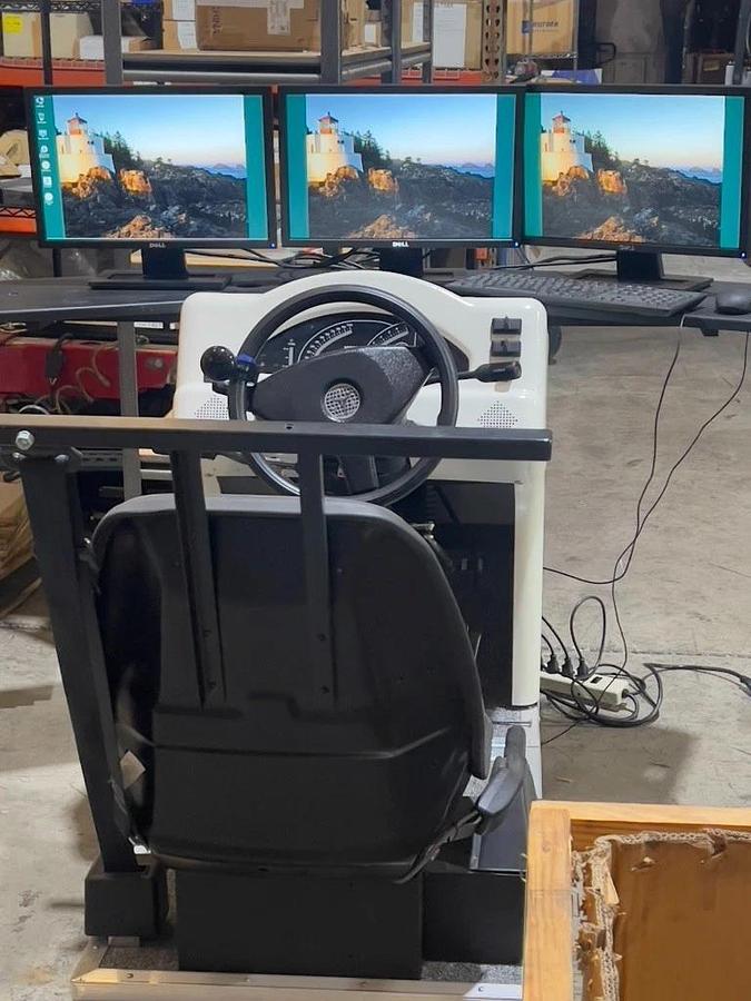 Used SSI Simulator Systems International Driving Cockpit for Driver's Education