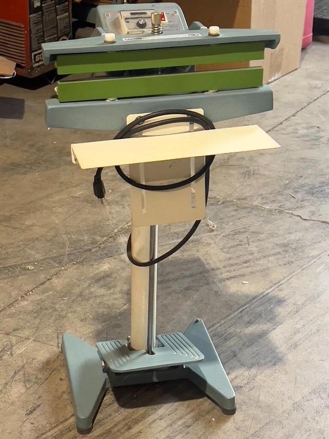 Used Mercier Corporation 400CF Constant Heat Foot Operated Sealer w/ Adjustable Angle