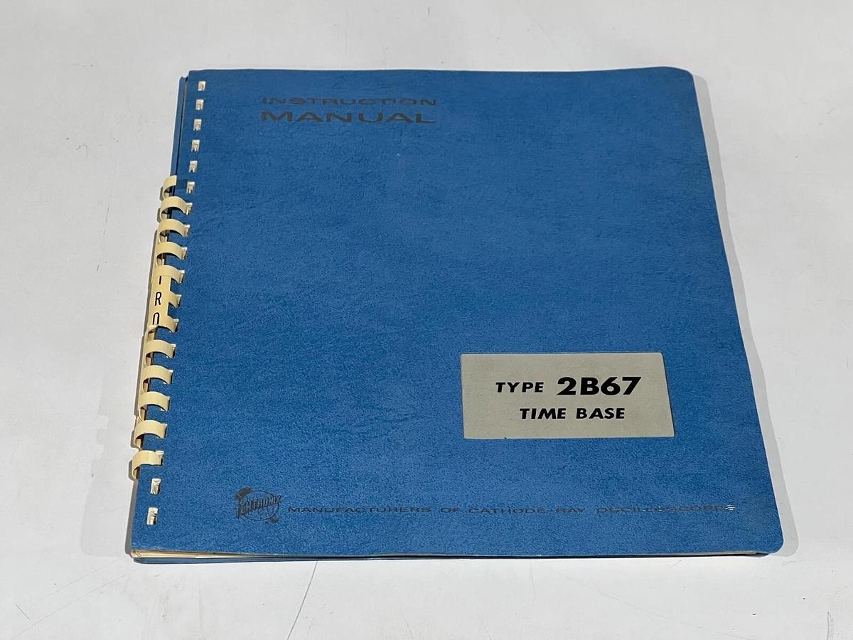 Used Lot of 14 Vintage Tektronix Instruction / User Manuals for Test Equipment - Tek