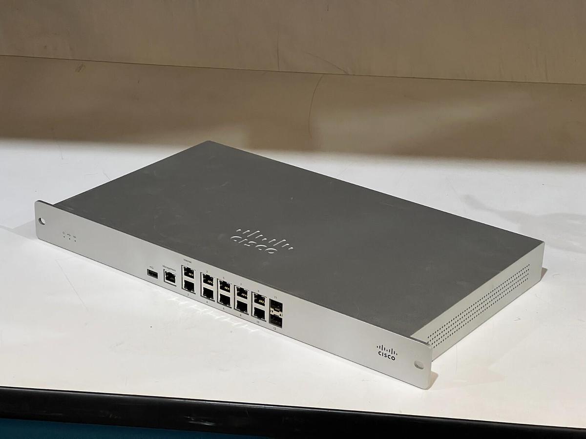 Used Cisco Meraki MX84 Cloud Managed Security Appliance MX84-HW CLAIMED