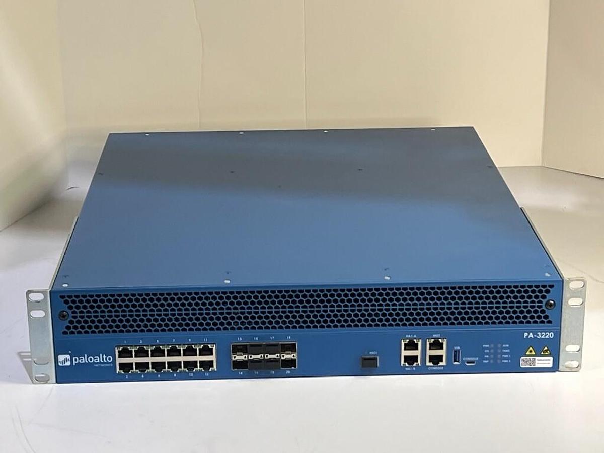 Used Palo Alto Networks Model PA-3220 Firewall with 240GB SSD - VPN