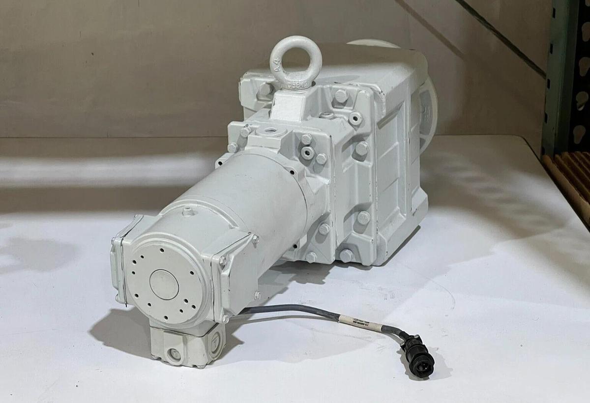 Used Bauer BG Series Helical Geared Motor Type BG30Z-27 / P05LA25 / EMV-C1