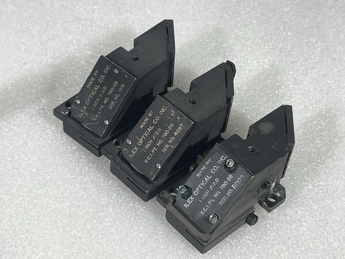 Lot of Black Anodized Hardware Optics Photonics 