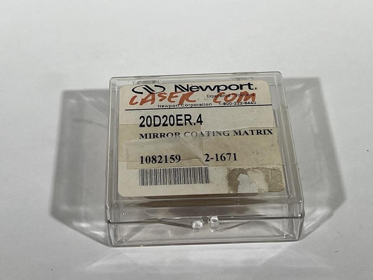 Used Newport 20D20 ERI 50.8mm (2") Diameter Round Pyrex First Surface Mirror - AS-IS