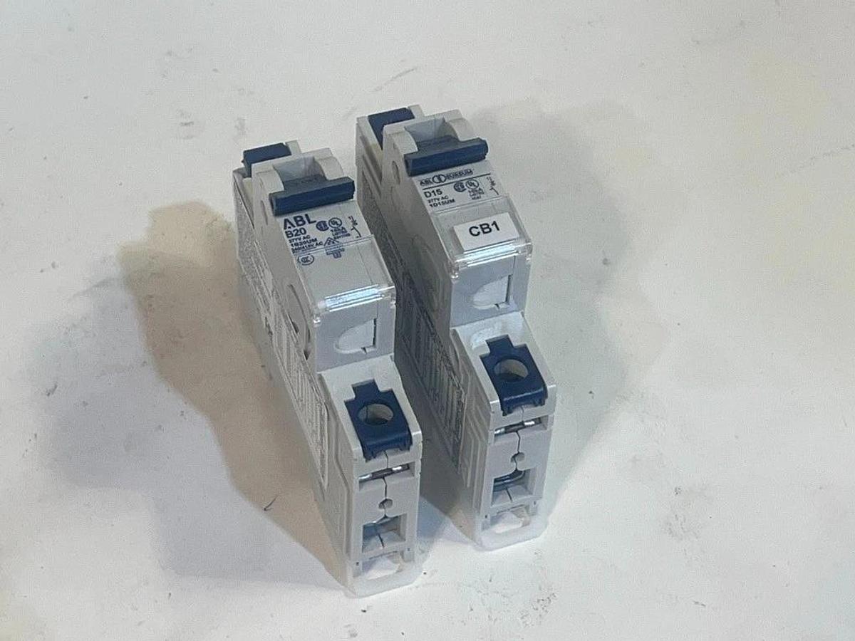 Lot of 19 Assorted 15A, 20A, 30A Circuit Breakers: CNFC, ABL, Eaton, ETA