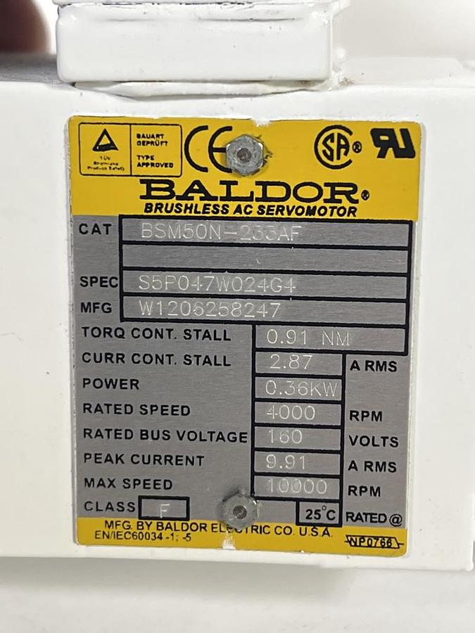 Used Baldor BSM50N-233AF