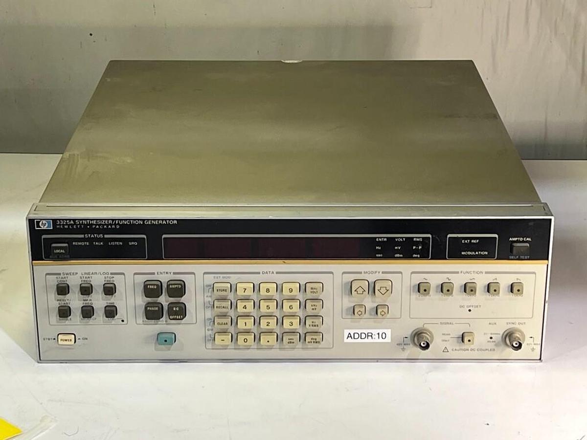 Used Hewlett Packard HP 3325A Synthesizer / Function Generator