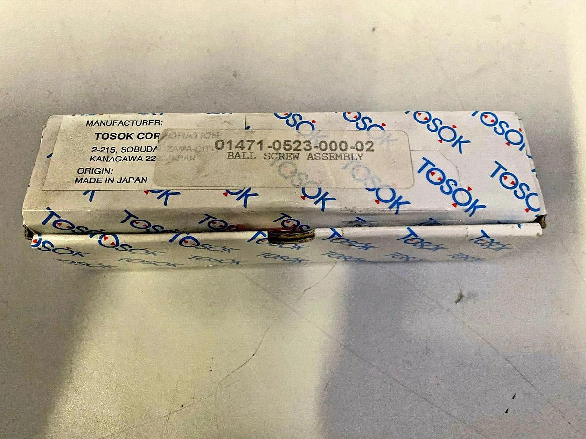 Tosok T-51045 01471-0523-000-02 Ball Screw Assembly Nidec