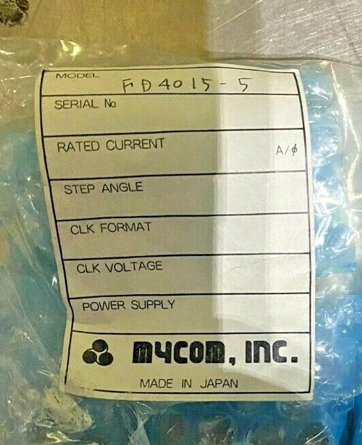 Mycom FD4015-5 Fine Damper 40mm x 15mm, 5mm Shaft for Stepper / Stepping Motor