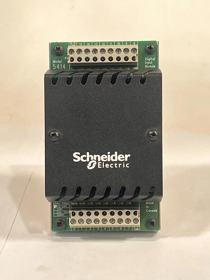 Used Schneider Electric Model 5414-24 Digital Input Module  Part No. TBUX297378