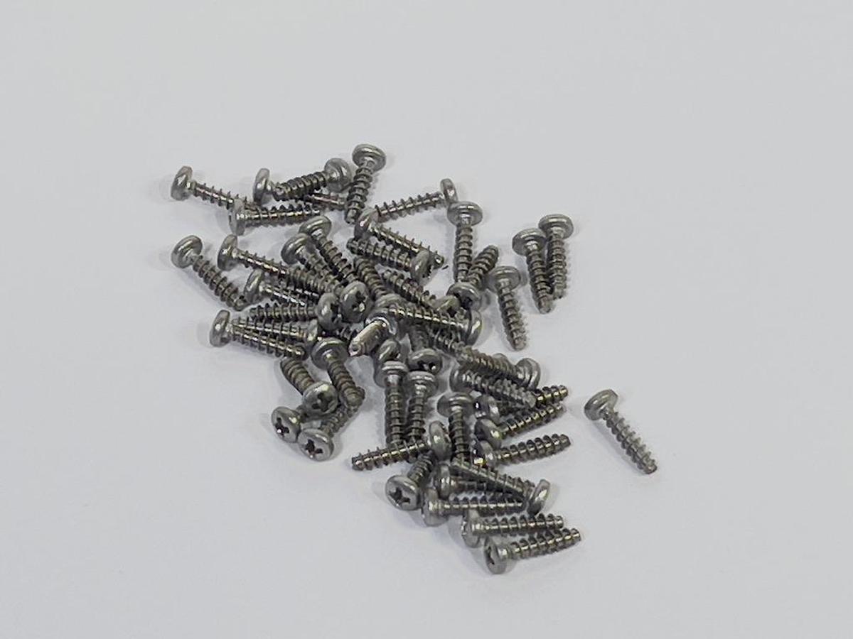 Bag of 50 PCS: Pan Head Phillips Screw - Stainless #3-32 x 3/8"