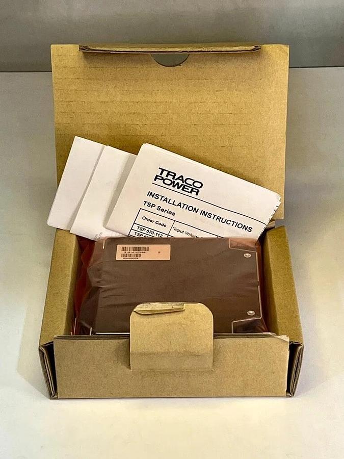Used Traco Power TSP 090-124N-A 90 Watt 24-28 VDC - DIN Rail Power Supply
