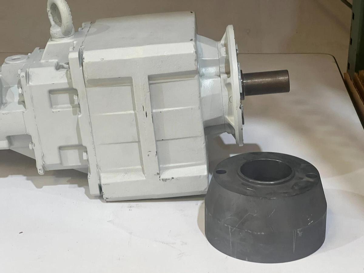 Used Bauer BG Series Helical Geared Motor Type BG30Z-27 / P05LA25 / EMV-C1