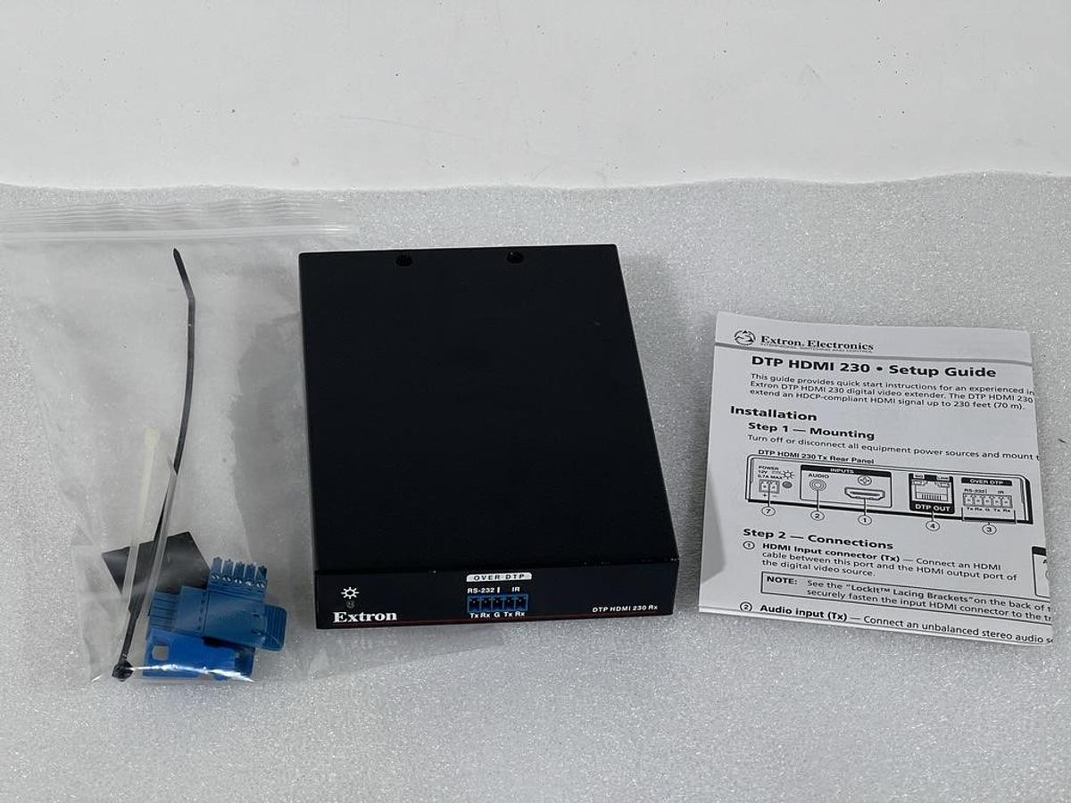 Used 2019 Extron DTP HDMI 4K 230 Rx