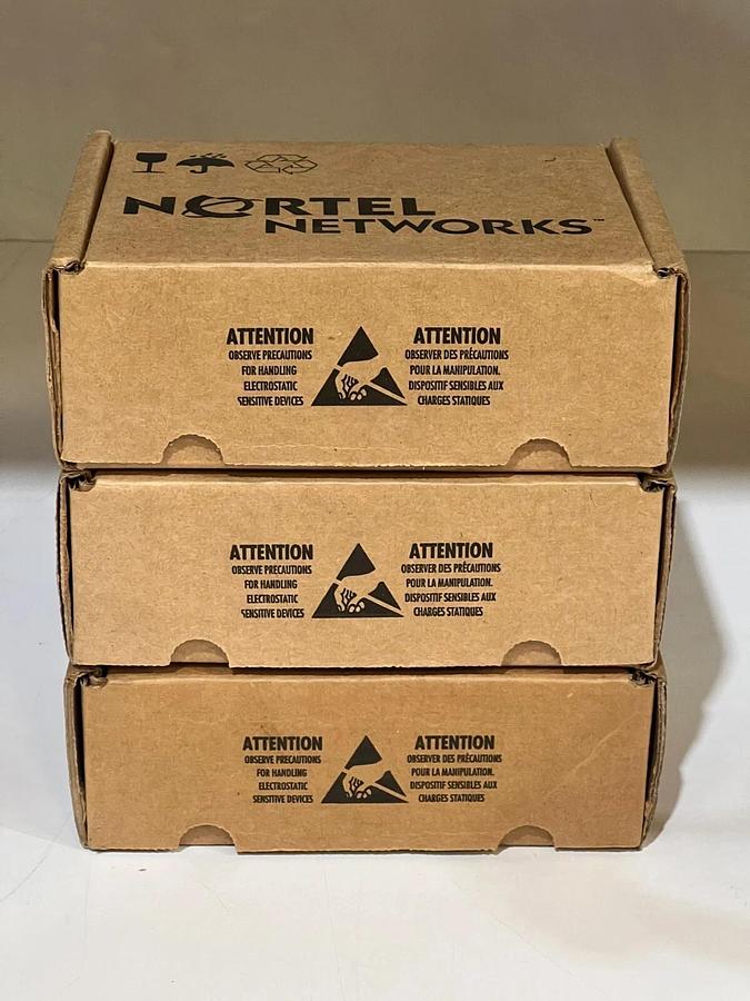 LOT OF 3 EACH: Nortel Networks Model # AA1419001 1 Port 1000BASE-X GBIC