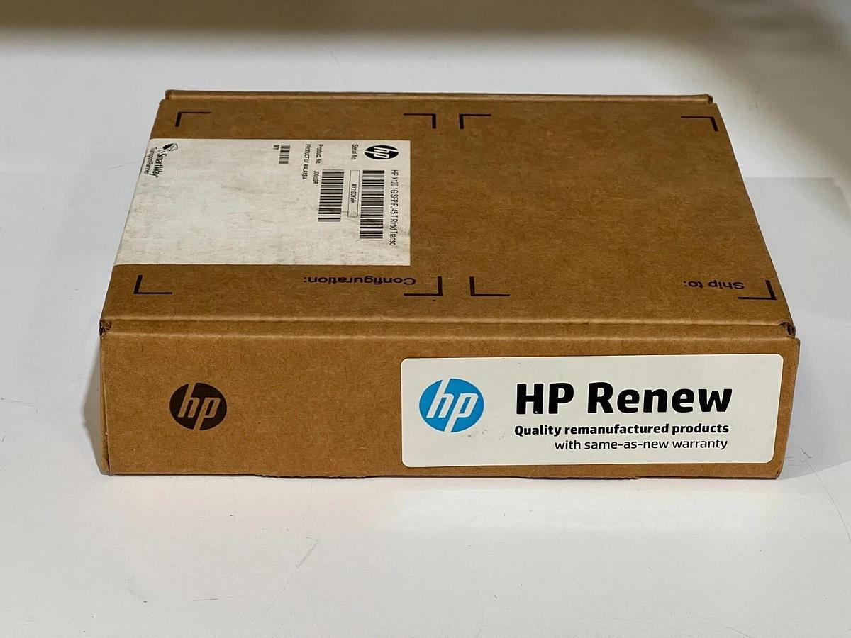 Hewlett-Packard Enterprise HP Renew JD089BR HPE X120 1GB SFP RJ45 T Transceiver
