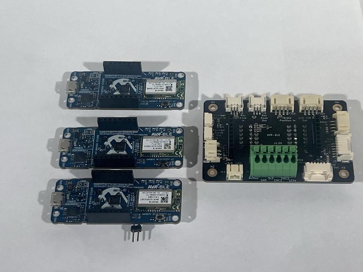 Used Microchip  AVR-BLE