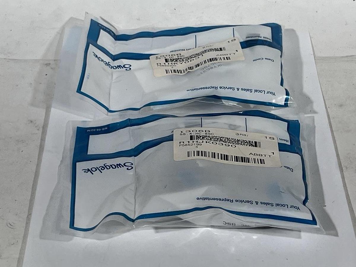 Lot of 5 Swagelok SS-4-HC-8SC Hose Connector - Fitting