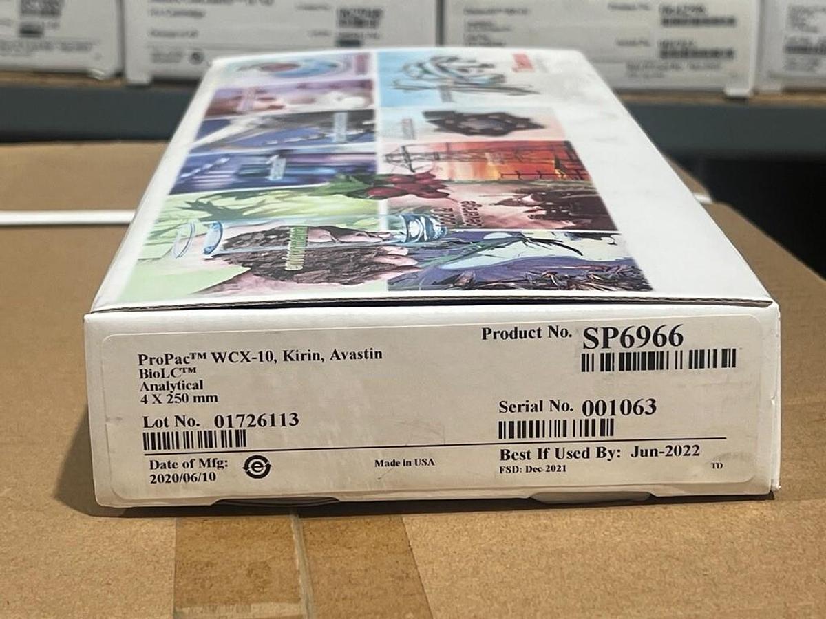 Used Thermo Scientific SP6966 ProPac WCX-10, Kirin BioLC Analytical Column 4x250mm