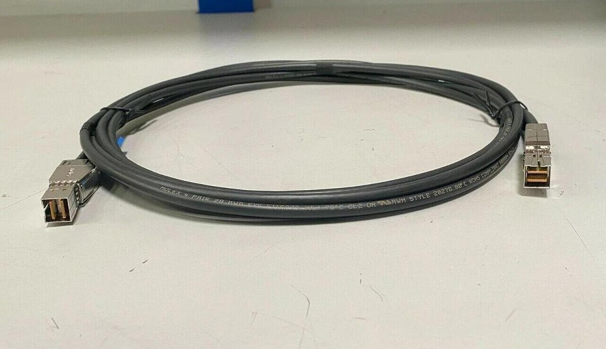 Used HP 691070-003 - 71698-001 - 2M Cable Assembly External Mini SAS HD to Mini SAS