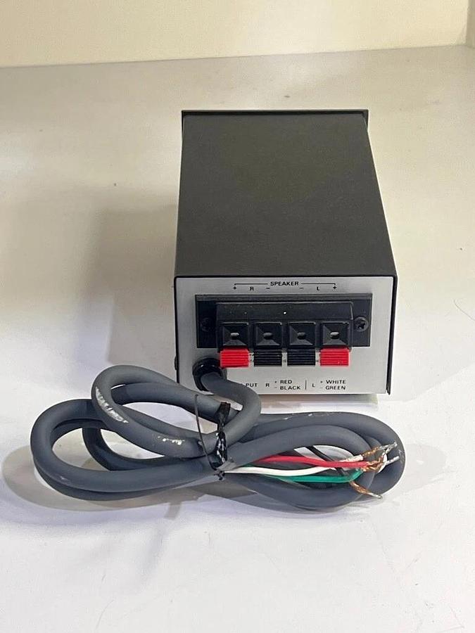 Used Stax SR-34 Lambda Junior SRD-4 Electret Earspeaker System with SR-30 Headphones