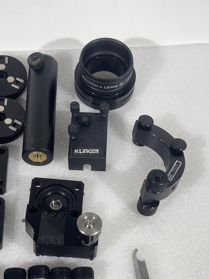 Used Lot of Newport, Thorabs, and Assorted Optics Photonics Hardware
